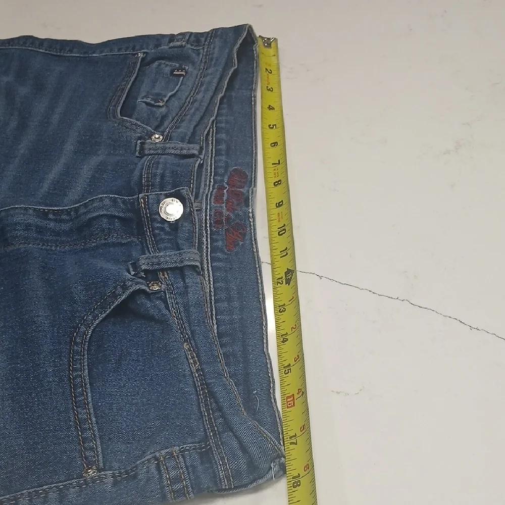 Women's Blue Denim Shorts